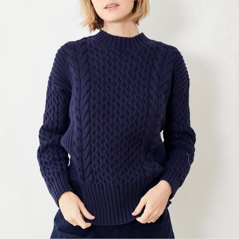 Apiece Apart navy sweater XS NWT